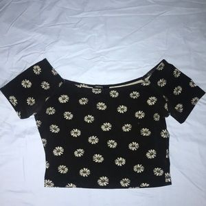 Black Daisy Crop Too from Forever 21.